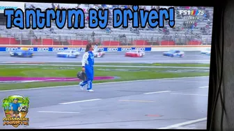 Nascar Driver Josh Williams Throws Fit ~ Parks During Race Atlanta Xfinity Race