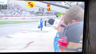 Nascar Driver Josh Williams Throws Fit ~ Parks During Race Atlanta Xfinity Race