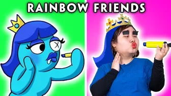 Rainbow Friends - Become A Transgender Girl Reluctantly | Rainbow Friends Funny Animated Parody