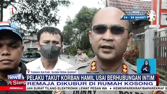 Remaja 14 Tahun di Sumatra Barat Dibunuh dan Dikubur Kekasihnya #iNewsSiang 19/03