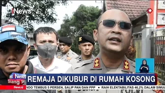 Remaja 14 Tahun di Sumatra Barat Dibunuh dan Dikubur Kekasihnya #iNewsSiang 19/03