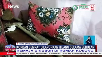 Remaja 14 Tahun di Sumatra Barat Dibunuh dan Dikubur Kekasihnya #iNewsSiang 19/03