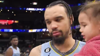 Dillon Brooks Talks Win over the Warriors, Postgame Interview