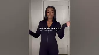 Romwe try - on haul ????Subscribe for more at LifewithAlecia . #shorts #romwehaul #tryonhaul