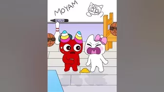 Touch me I scream meme Garten of Banban Animation #shorts #gartenofbanban #tiktok