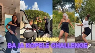 Ba ja kopele Amapiano Dance Challenge Compilation 2023 #africangood #amapiano #dance #tiktok