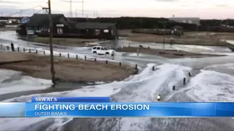 Discussion on beach erosion in the Outer Banks