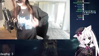 Nyanners shows us her drip on stream..