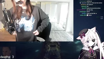 Nyanners shows us her drip on stream..