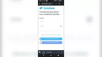Como Cadastrar no OnlyFans Pelo Celular