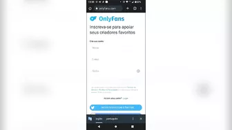 Como Cadastrar no OnlyFans Pelo Celular