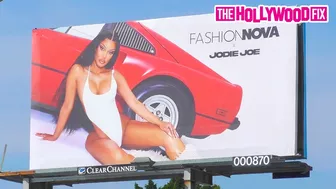 Travis Scott's Rumored New Girlfriend Jodie Joe Models For Fashion Nova On New Melrose Ave Billboard