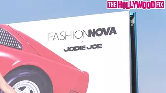 Travis Scott's Rumored New Girlfriend Jodie Joe Models For Fashion Nova On New Melrose Ave Billboard