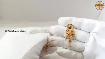 Gold Earrings Designs New Model 2023 | Gold Earrings With Weight Price