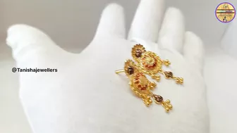 Gold Earrings Designs New Model 2023 | Gold Earrings With Weight Price