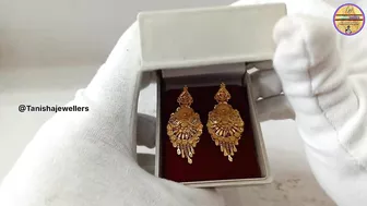 Gold Earrings Designs New Model 2023 | Gold Earrings With Weight Price