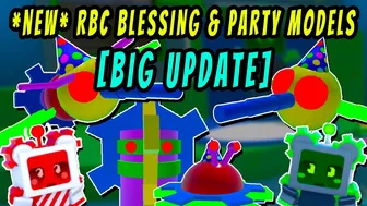 *NEW* RBC Blessing & Party Mobs Models ⚙ ???? [BIG UPDATE] | Bee Swarm Simulator Roblox