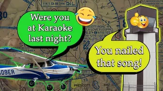 FUNNY EXCHANGE Between Pilot and ATC | "You should sing on Ground!"