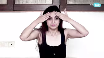 Simple Forehead Asanas Anyone Can Perform | Face Yoga