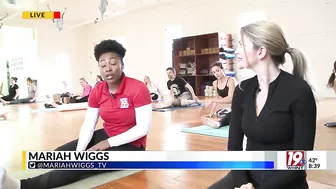 Light On Yoga Partners With Local Businesses to Offer Free Yoga Classes | News 19 at 8:30 a.m.