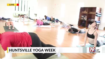 Light On Yoga Partners With Local Businesses to Offer Free Yoga Classes | News 19 at 8:30 a.m.