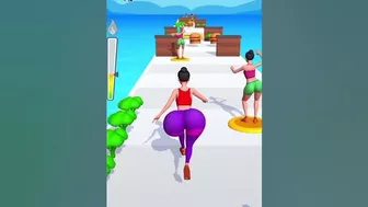 Twerk || Twerk Race || New Game #ytshorts #shorts #games Part 12