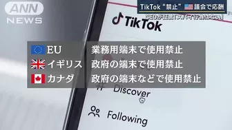 「中国共産党の武器だ」TikTok“利用禁止”アメリカ議会で応酬(2023年3月24日)