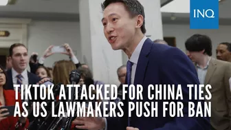 TikTok attacked for China ties as US lawmakers push for ban