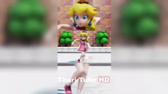 MARIO BROS Dancing Compilation PRINCES PEACH,DAISY,ROSALINA - Coffin Dance Song .01C #shorts