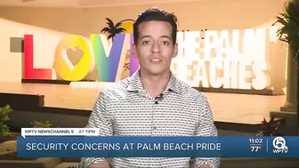 Security for Palm Beach Pride top of mind for LGBTQ+ community