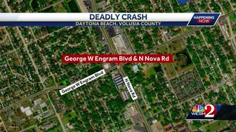 Police respond to deadly crash in Daytona Beach