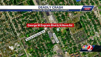 Police respond to deadly crash in Daytona Beach