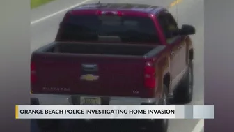 Orange Beach Police searching for home invasion suspect who stole pickup truck