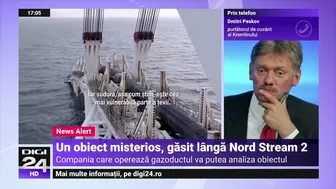 Danemarca cere ajutorul companiei Nord Stream pentru recuperarea unui obiect găsit lângă gazoduct