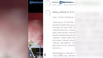 Instagram BEM UI Unggah Video 'Puan Bertubuh Tikus'