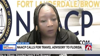 NAACP calls for travel advisory in Florida in retaliation to state legislation