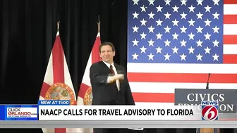 NAACP calls for travel advisory in Florida in retaliation to state legislation