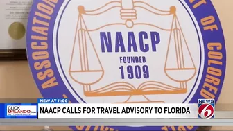 NAACP calls for travel advisory in Florida in retaliation to state legislation