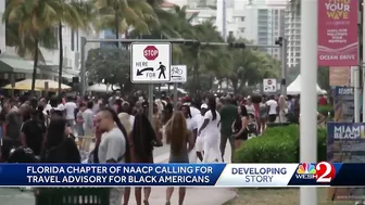 Florida chapter of NAACP calls for travel advisory due to concerns about 'anti-Black legislation'