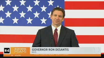 Gov. DeSantis laughs off "warning" to certain groups traveling to Florida