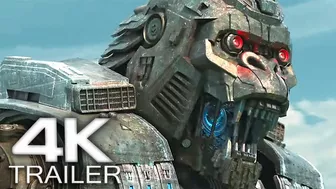 Ape vs. Mecha Ape Trailer (2023) Transformers 6 King Kong Like Movie 4K