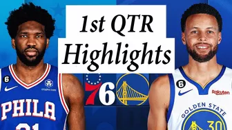 Philadelphia 76ers vs. Golden State Warriors Full Highlights 1st QTR | 2022-2023 NBA Season