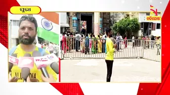 Mysuru Man On A 4000KM Padayatra To Promote Yoga Reached At Puri | Nandighosha TV