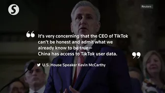 US House speaker McCarthy: TikTok bill going ahead