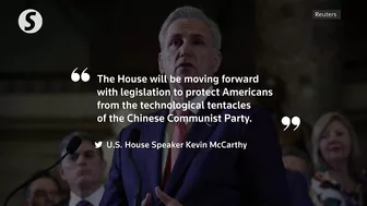 US House speaker McCarthy: TikTok bill going ahead