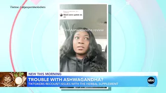 New warnings as ashwagandha health trend takes over TikTok l GMA