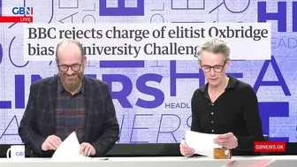 BBC rejects charge of elitist Oxbridge bias in University Challenge ???? Headlines