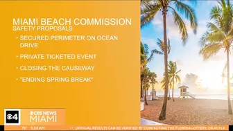 Miami Beach commission to discuss Spring Break options for next year