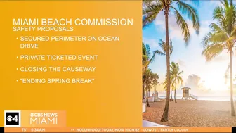 Miami Beach commission to discuss Spring Break options for next year