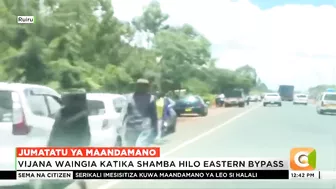 BREAKING: Goons people invade Kenyatta’s land in Ruiru